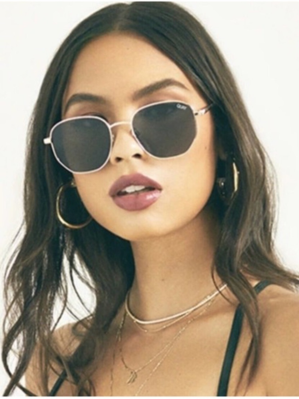 Quay Australia Big Time Polarized Sunglasses